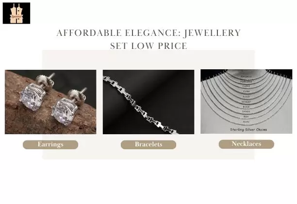 Affordable Elegance Jewellery Set Low Price