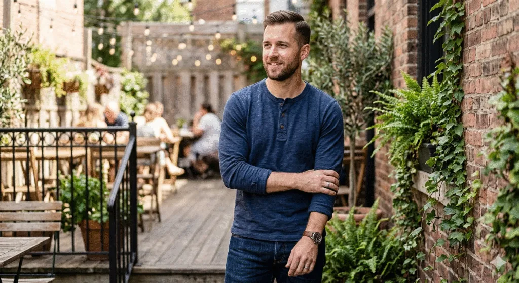 Henley T Shirt